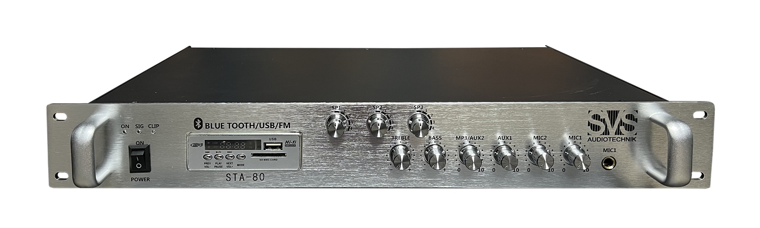 SVS Audiotechnik STA-80 Микшер-усилитель для систем Public Address в Бийске