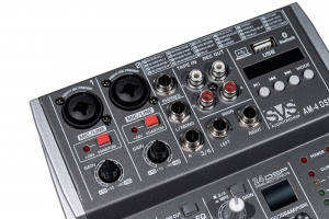 SVS Audiotechnik mixers AM-4 DSP Аналоговый микшерный пульт, 4-канала в Бийске